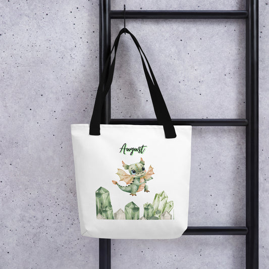 August Dragon & Crystal Tote bag