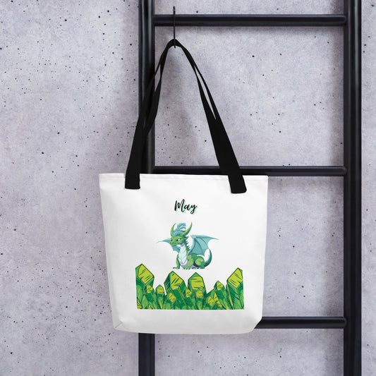 May Dragon & Crystal Tote bag