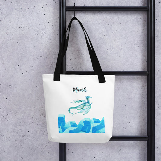 March Dragon & Crystal Tote bag