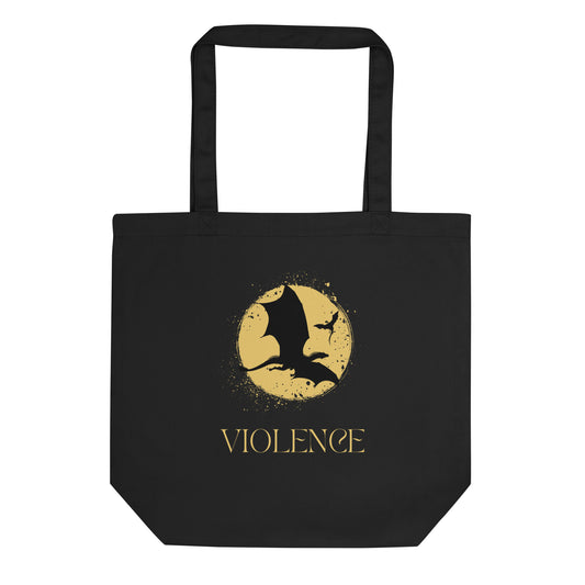 Violence Bookish Eco Tote Bag Inspired By Fourth Wing