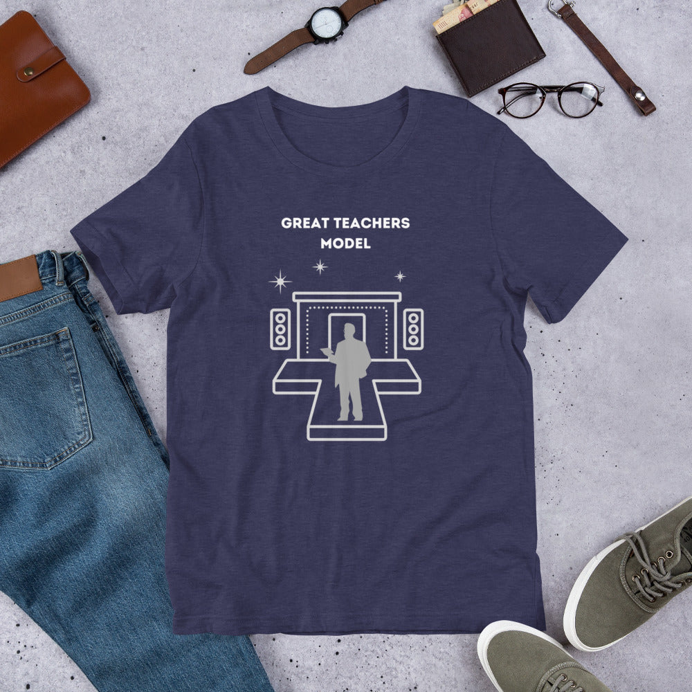 Great Teachers Model Unisex t-shirt