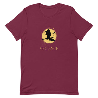 Violence Bookish Shirt Inspired by Fourth Wing Unisex t-shirt